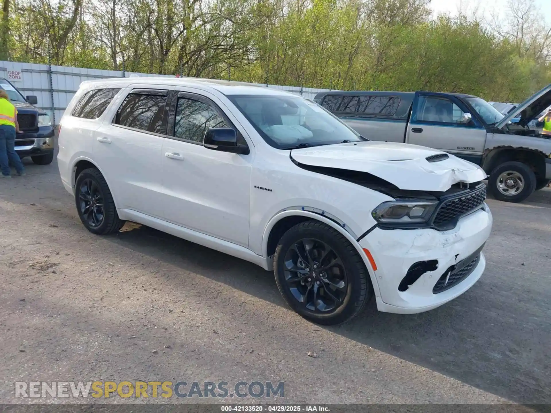 1 fotografías del automóvil dañado 1C4SDJCT8NC221294 DODGE DURANGO 2022