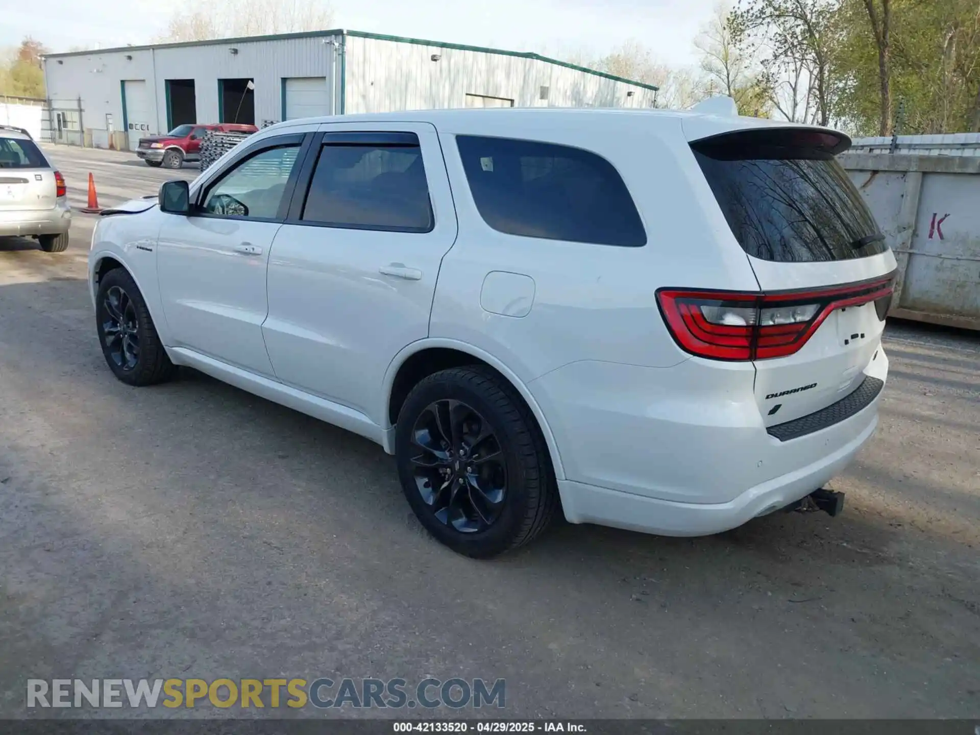 3 fotografías del automóvil dañado 1C4SDJCT8NC221294 DODGE DURANGO 2022