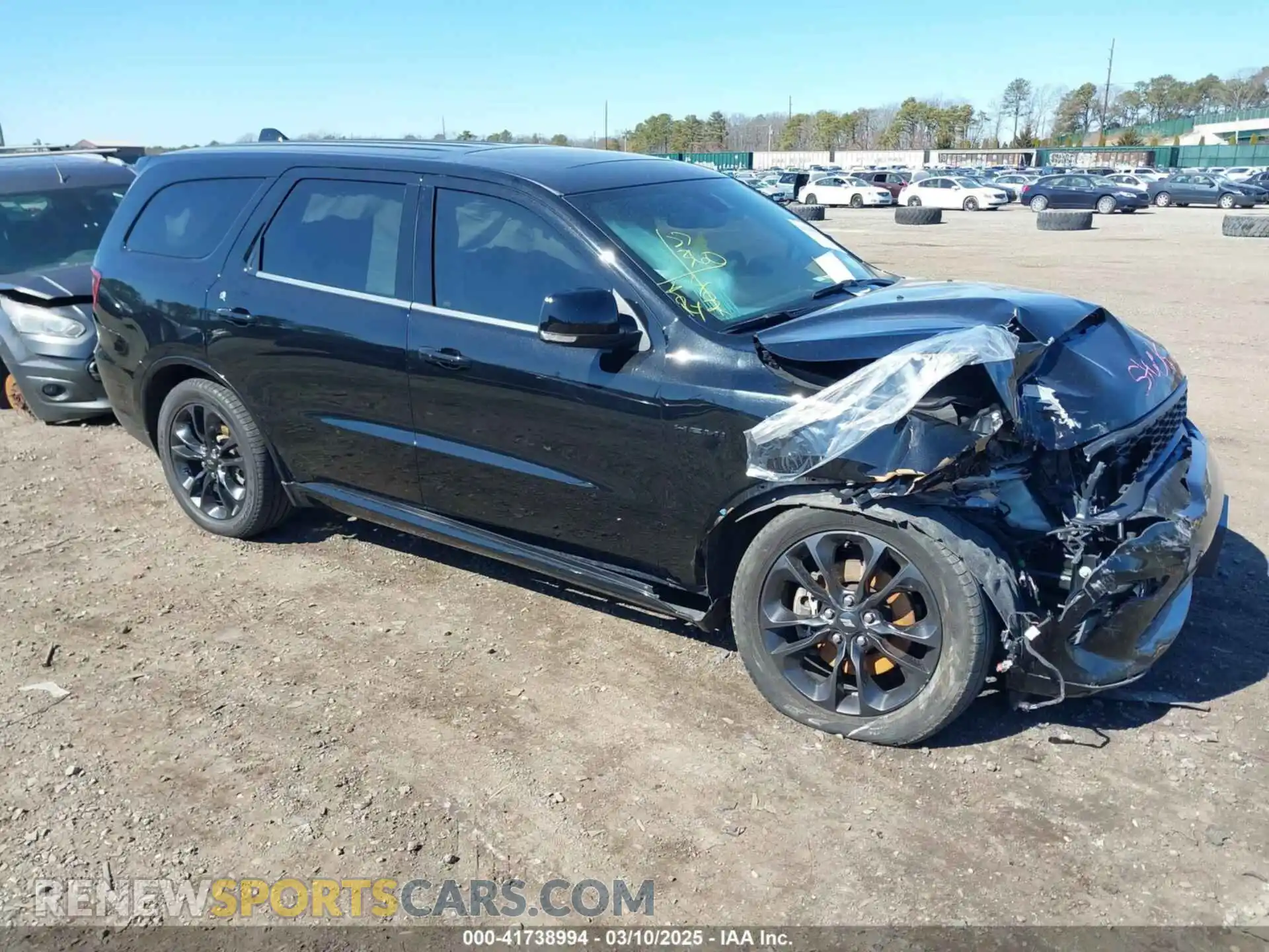 1 Photograph of a damaged car 1C4SDJCT9NC106736 DODGE DURANGO 2022