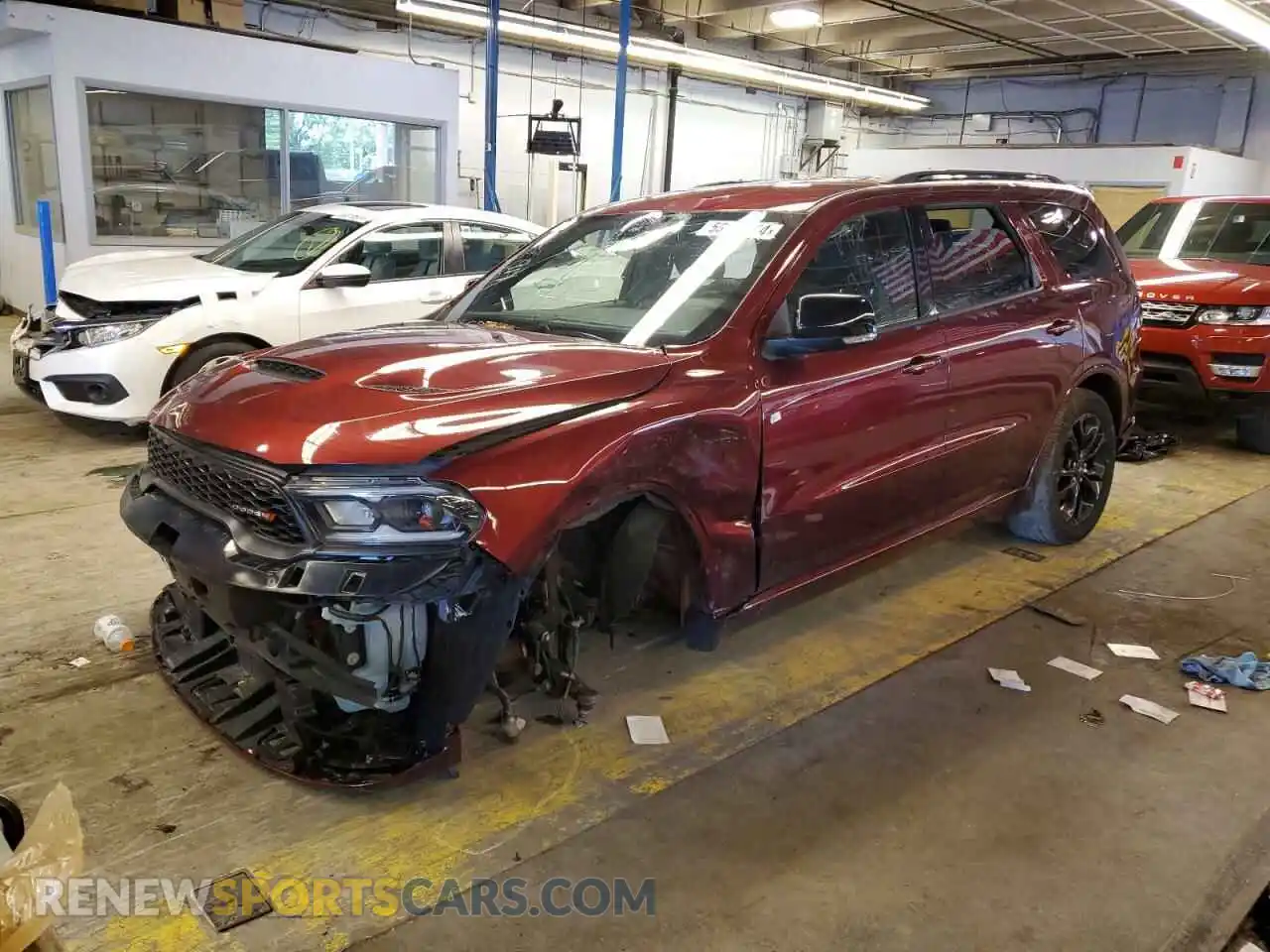 1 Photograph of a damaged car 1C4SDJCT9NC214712 DODGE DURANGO 2022