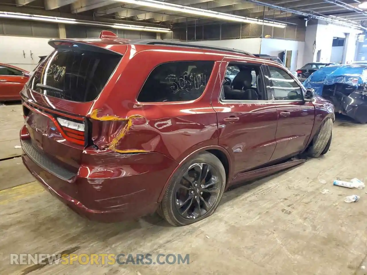 3 Photograph of a damaged car 1C4SDJCT9NC214712 DODGE DURANGO 2022