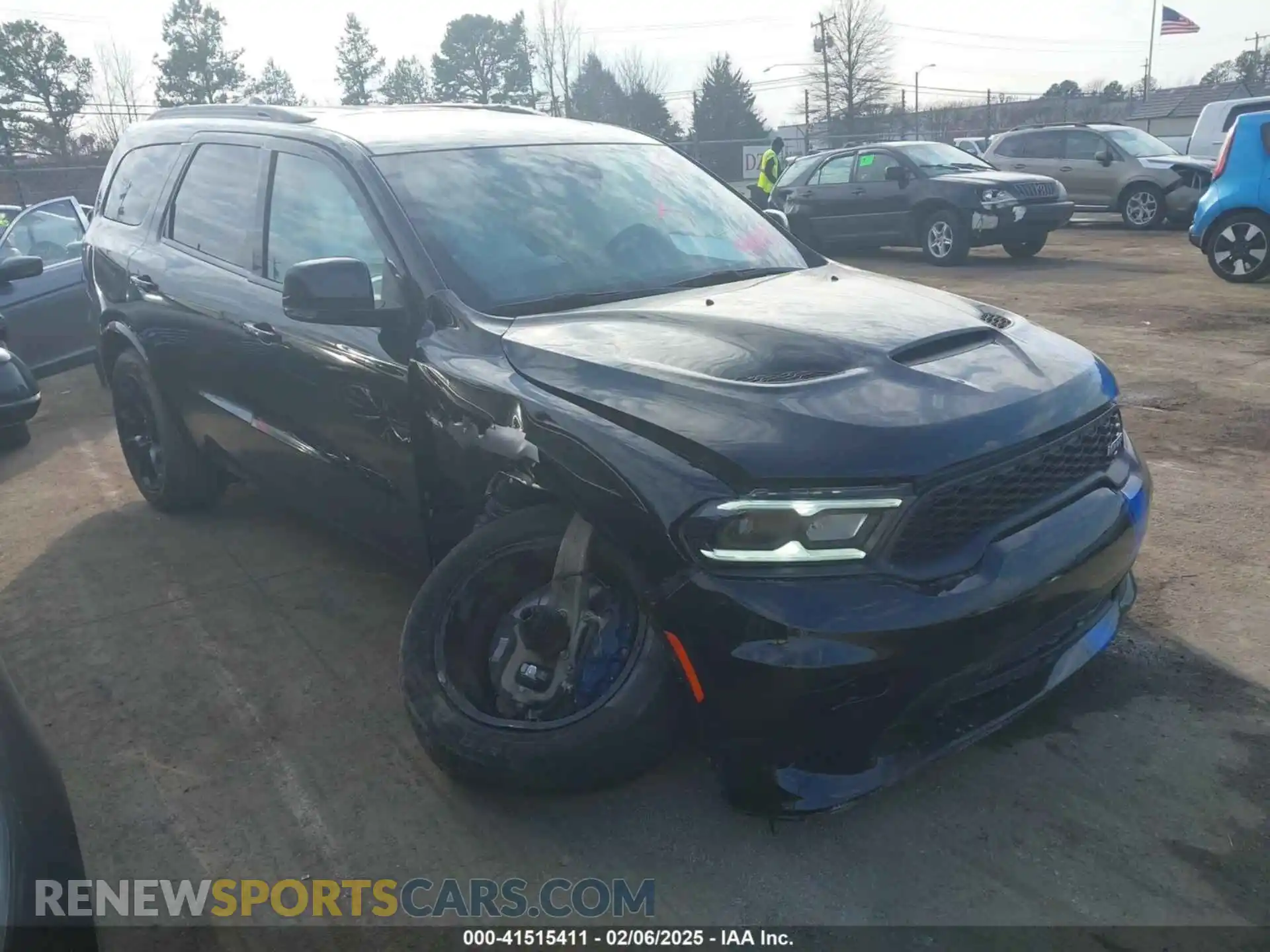 1 Photograph of a damaged car 1C4SDJCT9NC231350 DODGE DURANGO 2022