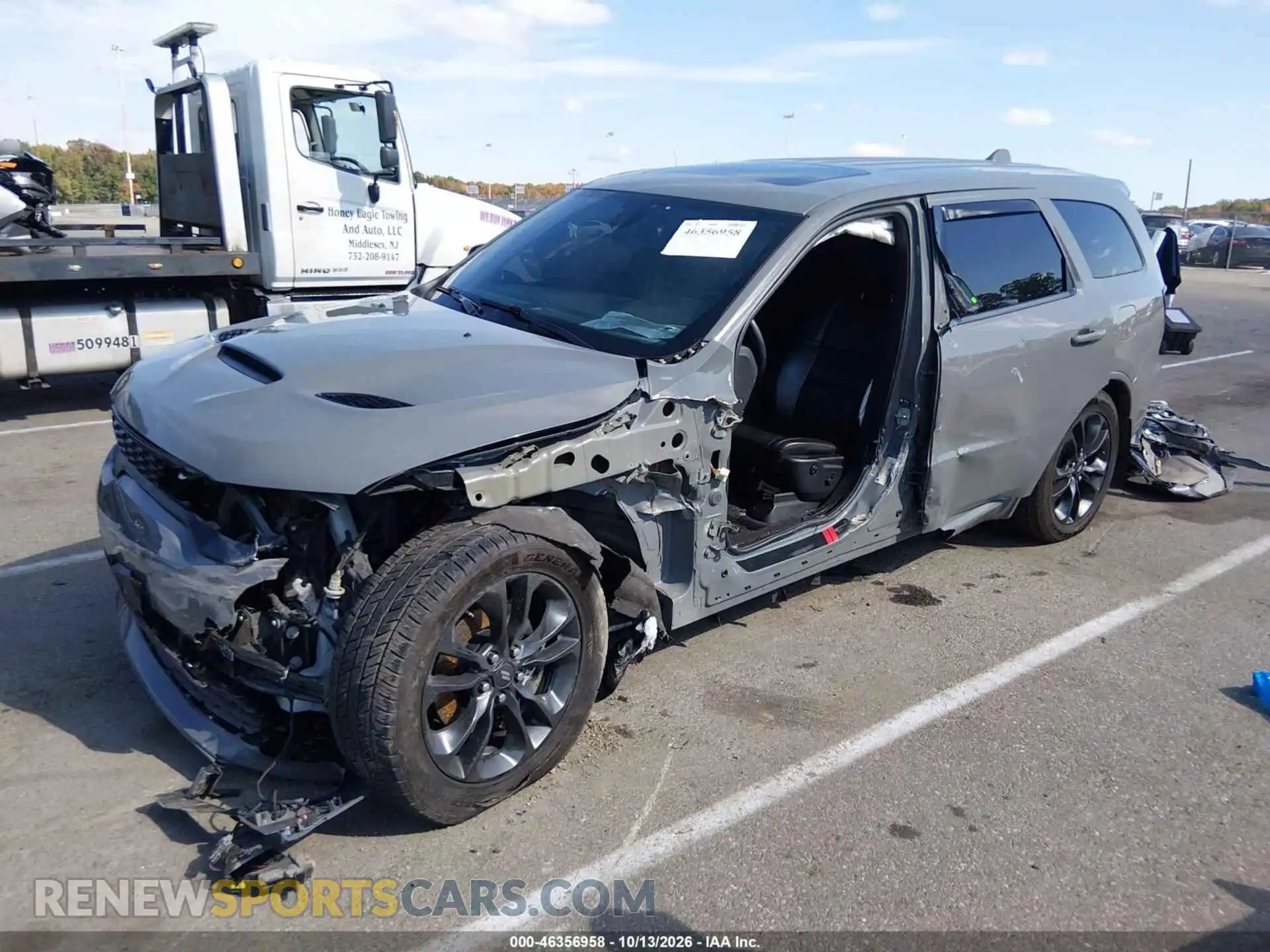 2 Photograph of a damaged car 1C4SDJCTXNC191683 DODGE DURANGO 2022