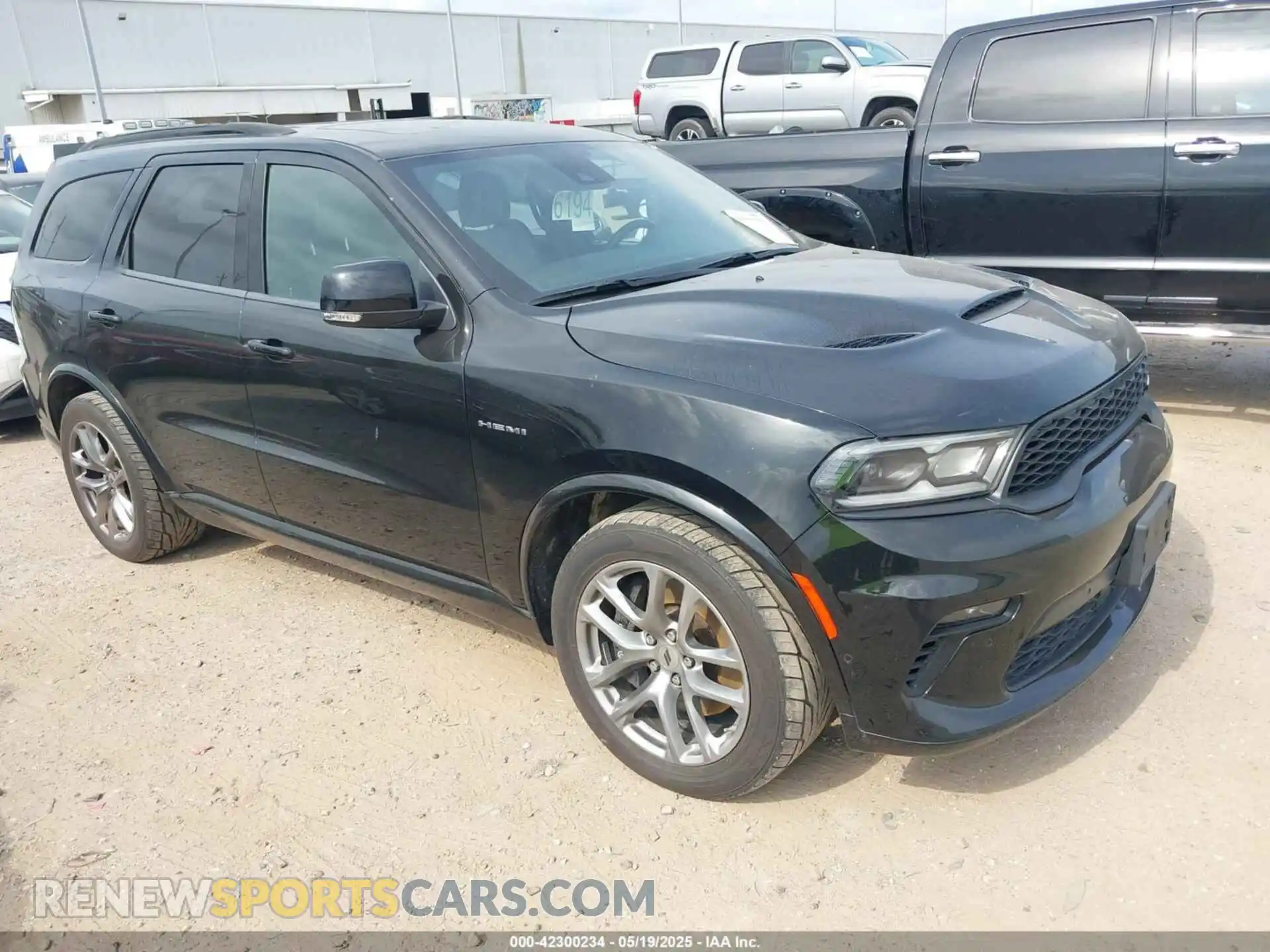 1 Photograph of a damaged car 1C4SDJCTXNC223161 DODGE DURANGO 2022