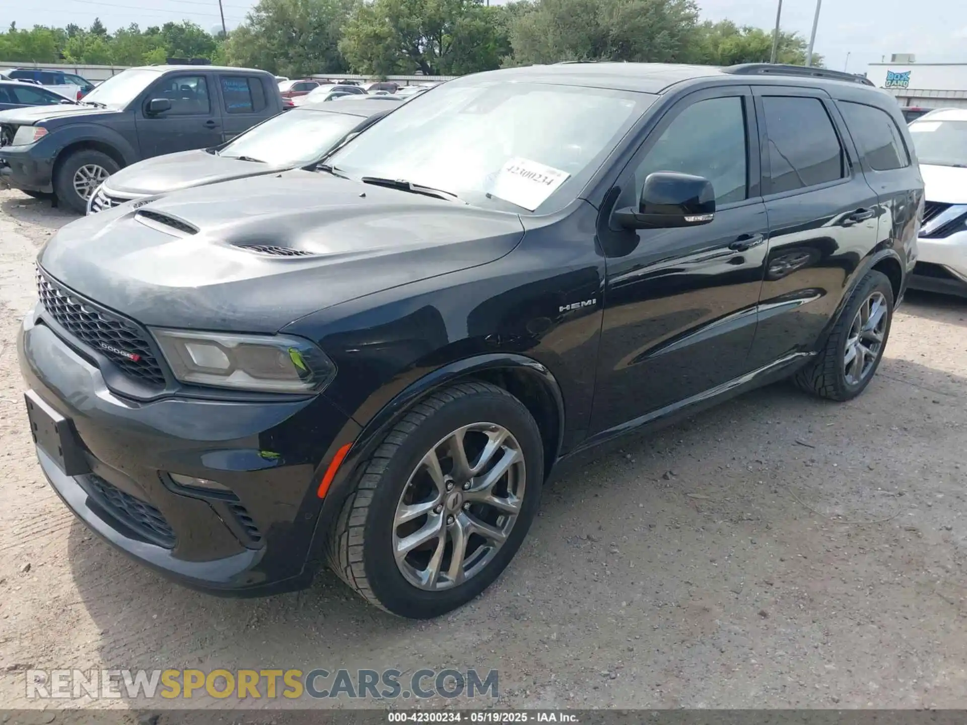 2 Photograph of a damaged car 1C4SDJCTXNC223161 DODGE DURANGO 2022
