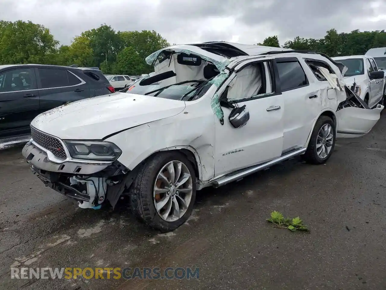 1 Photograph of a damaged car 1C4SDJETXNC213467 DODGE DURANGO 2022