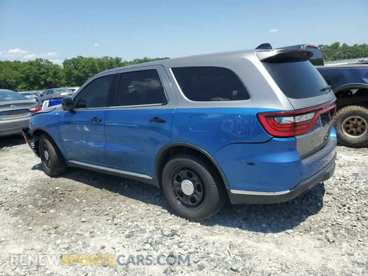 2 Photograph of a damaged car 1C4SDJFT4NC202107 DODGE DURANGO 2022