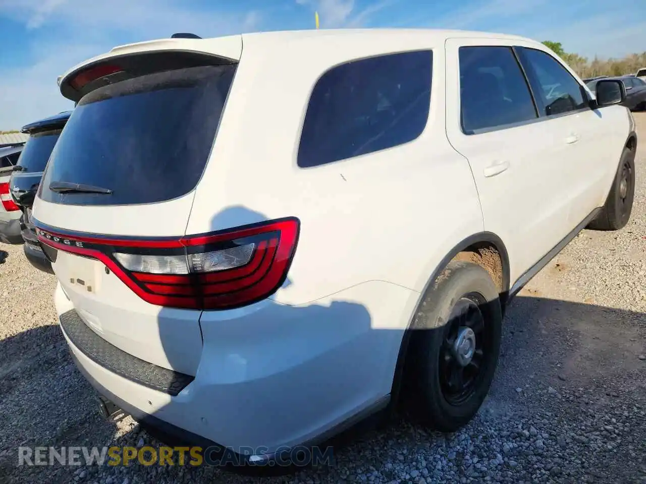 3 fotografías del automóvil dañado 1C4SDJFT5NC192462 DODGE DURANGO 2022