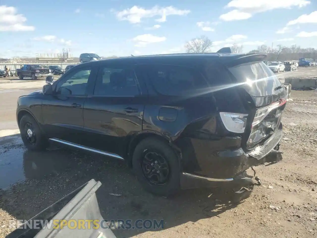 2 Photograph of a damaged car 1C4SDJFT8NC192407 DODGE DURANGO 2022