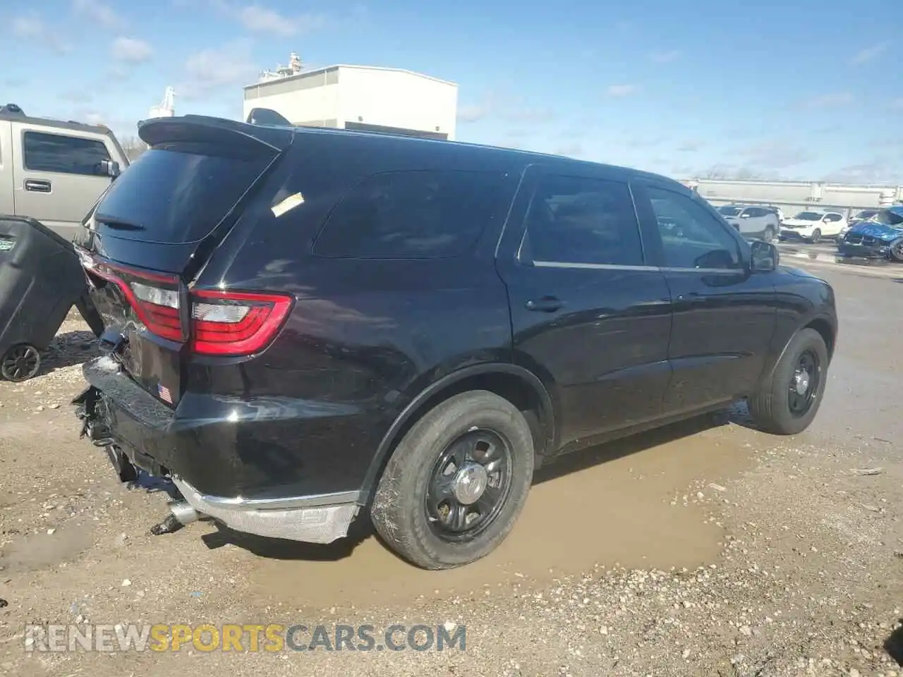3 Photograph of a damaged car 1C4SDJFT8NC192407 DODGE DURANGO 2022