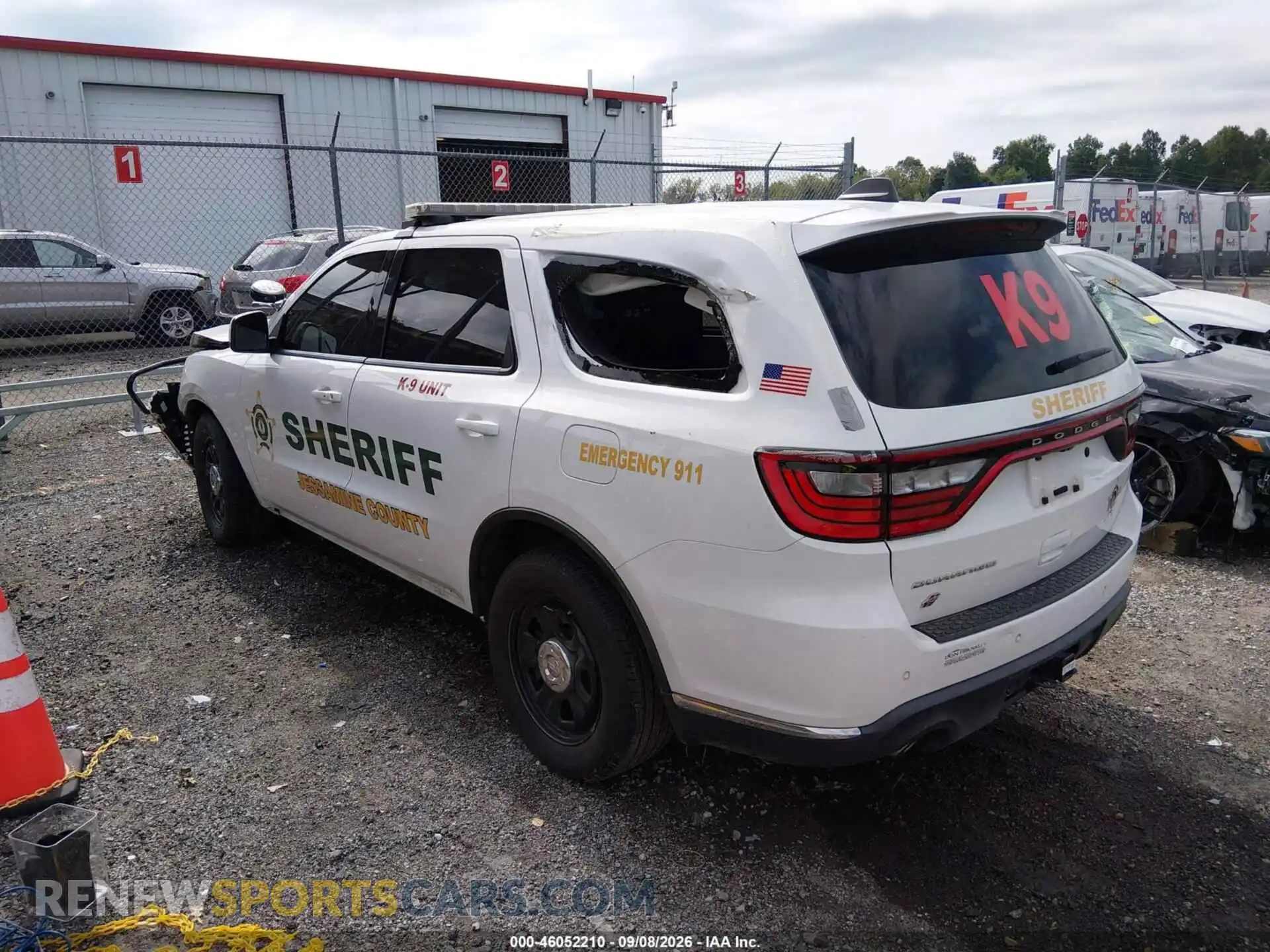 3 Фотография поврежденного автомобиля 1C4SDJFT8NC202059 DODGE DURANGO 2022