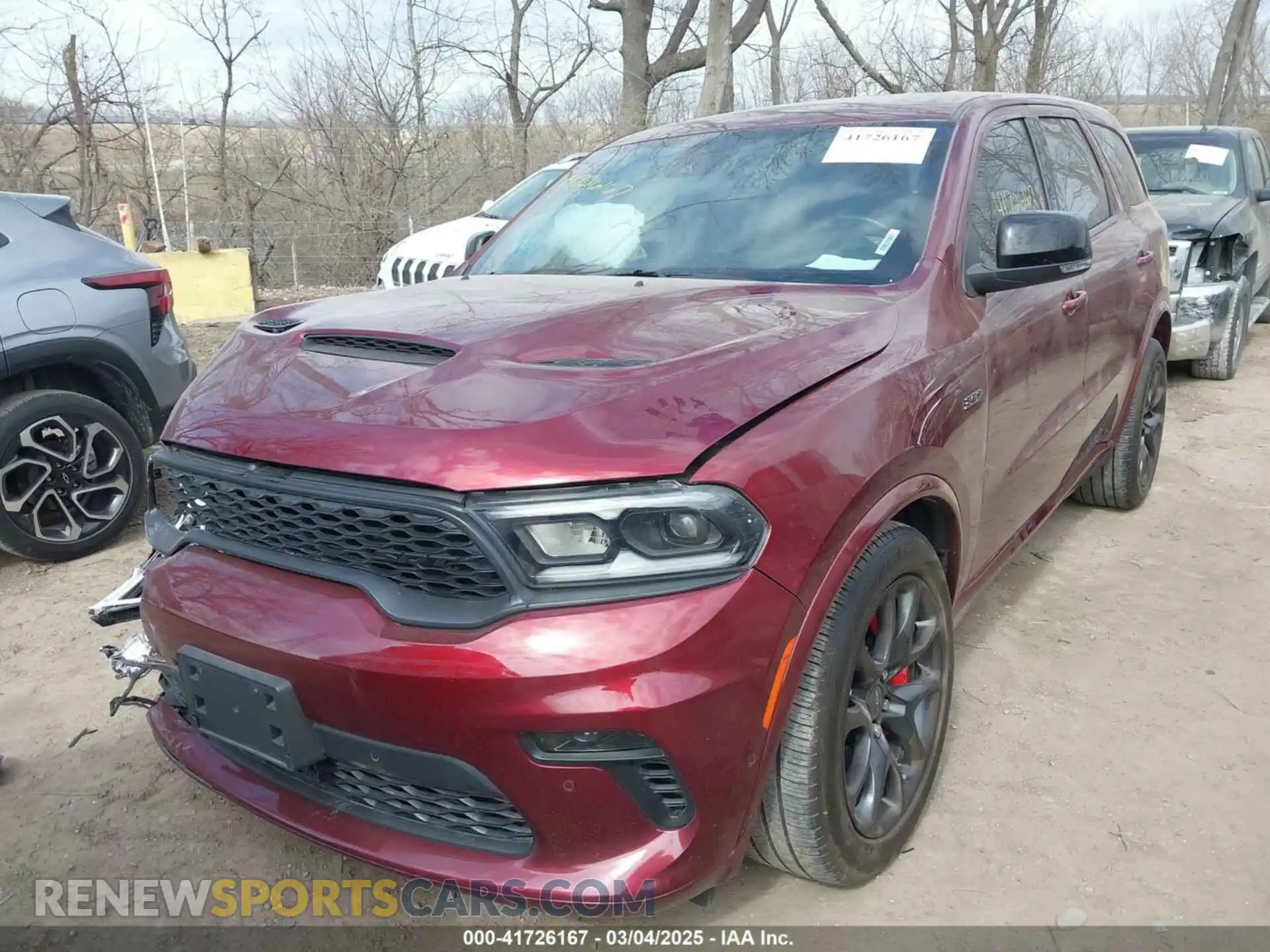 2 Photograph of a damaged car 1C4SDJGJ2NC203916 DODGE DURANGO 2022
