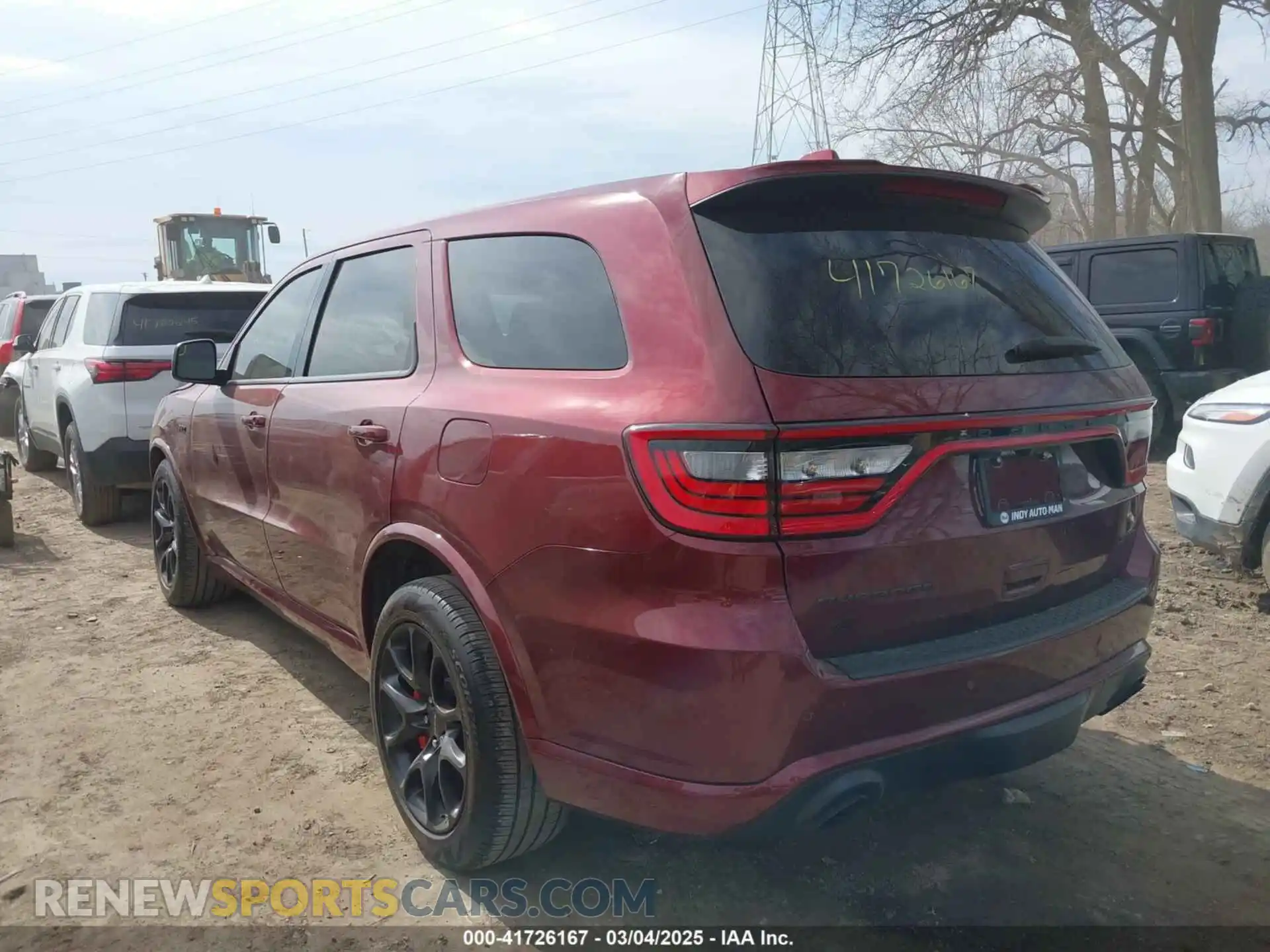 3 Photograph of a damaged car 1C4SDJGJ2NC203916 DODGE DURANGO 2022