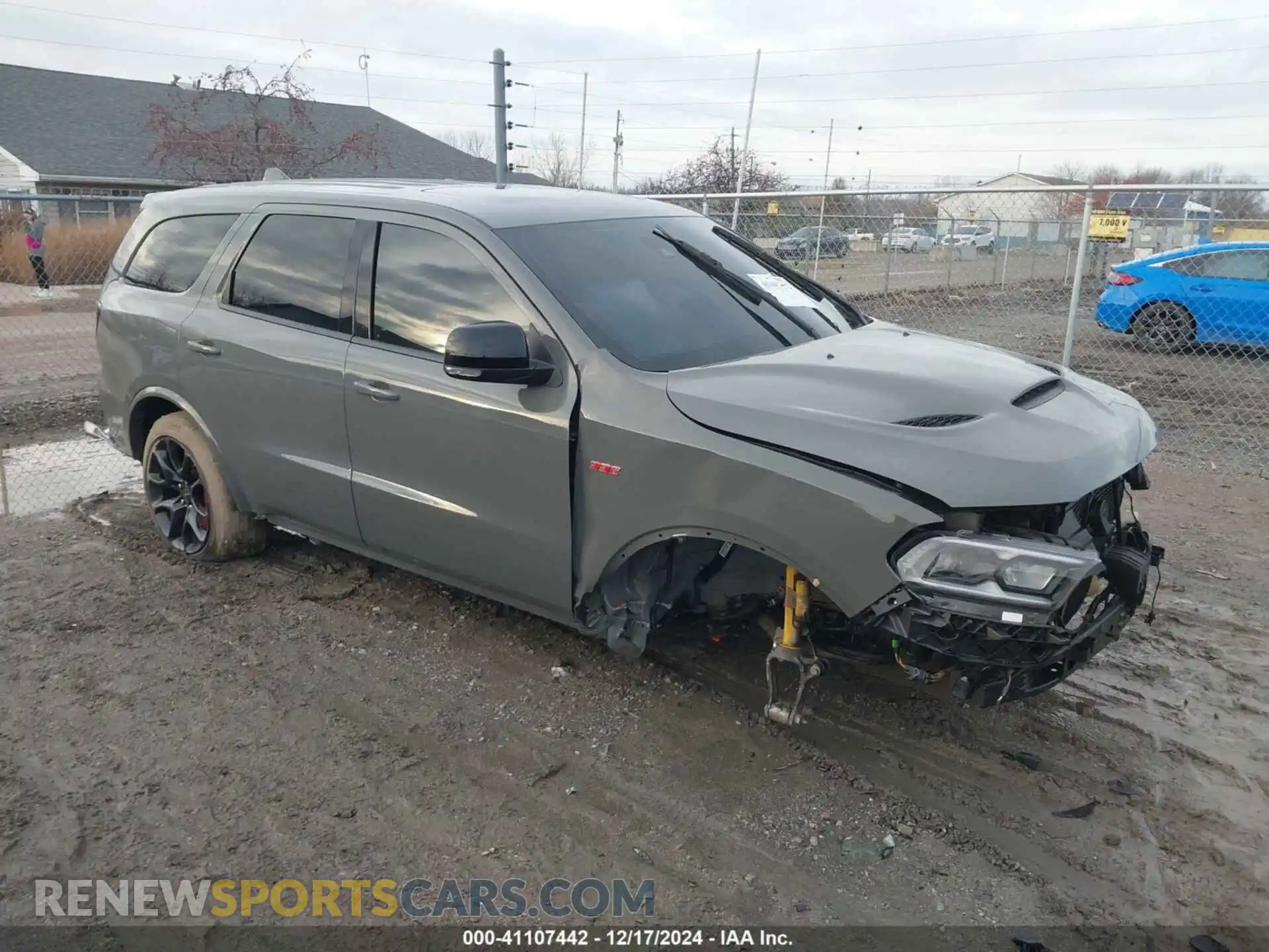 1 Photograph of a damaged car 1C4SDJGJ3NC230252 DODGE DURANGO 2022