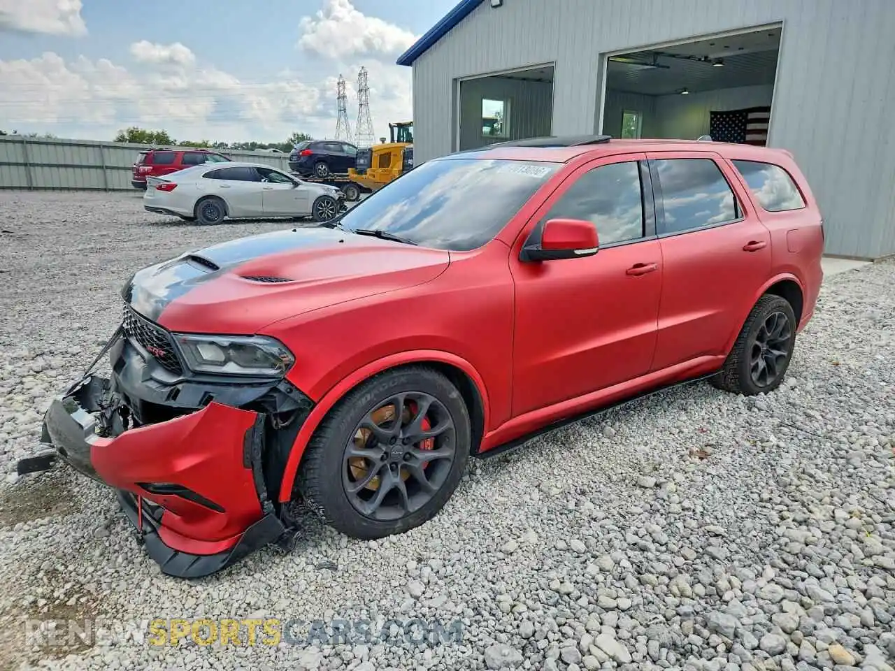 1 Фотография поврежденного автомобиля 1C4SDJGJ4NC217221 DODGE DURANGO 2022
