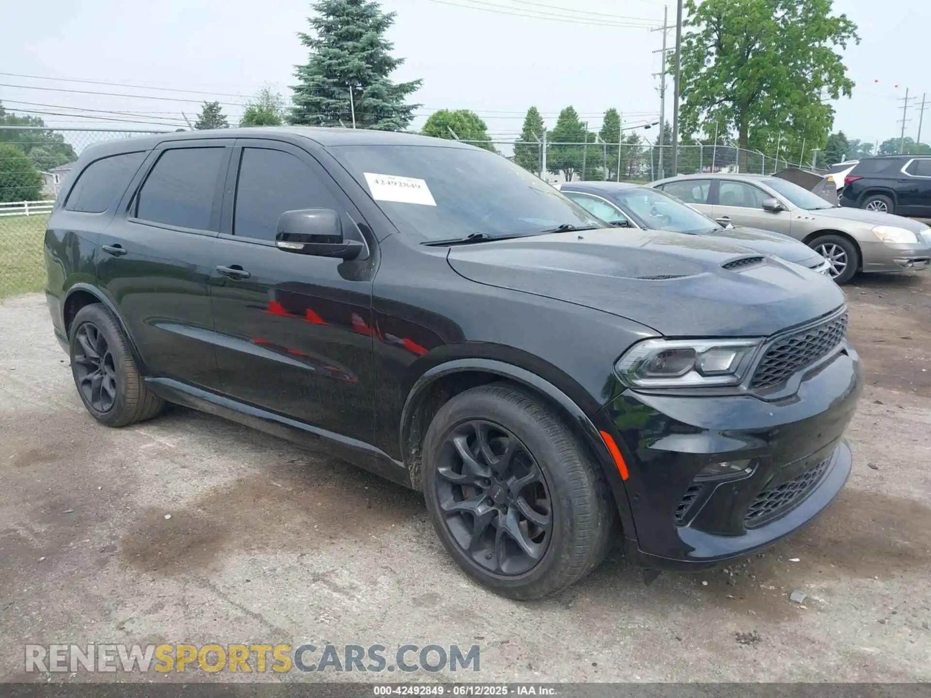 1 Photograph of a damaged car 1C4SDJGJ6NC133076 DODGE DURANGO 2022