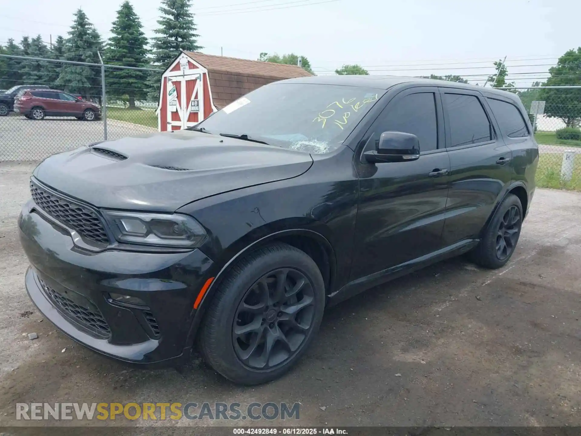 2 Photograph of a damaged car 1C4SDJGJ6NC133076 DODGE DURANGO 2022