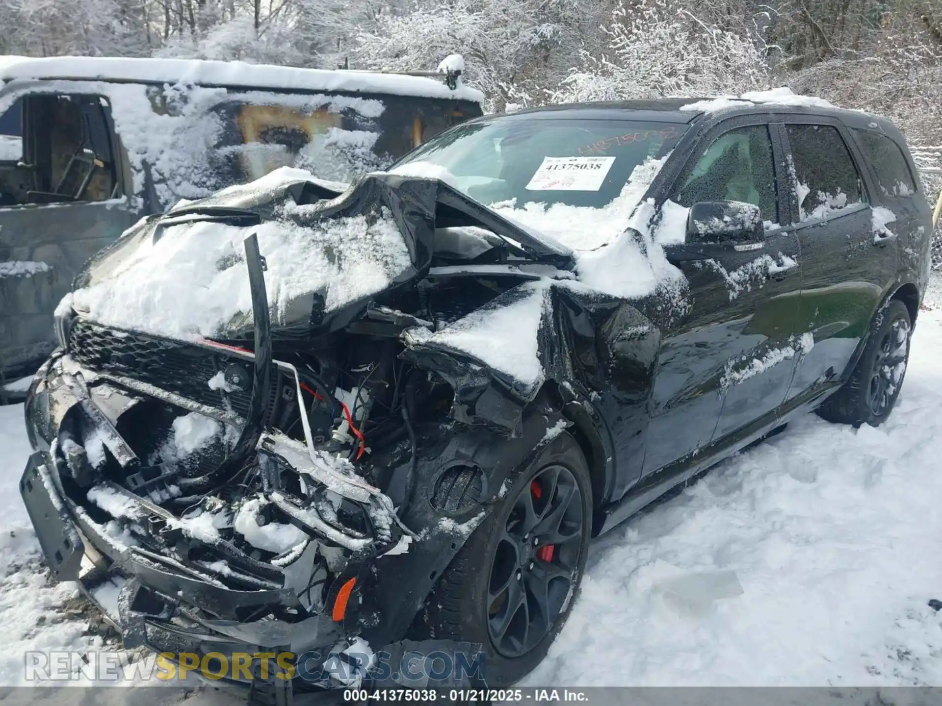 2 Photograph of a damaged car 1C4SDJGJ8NC133080 DODGE DURANGO 2022