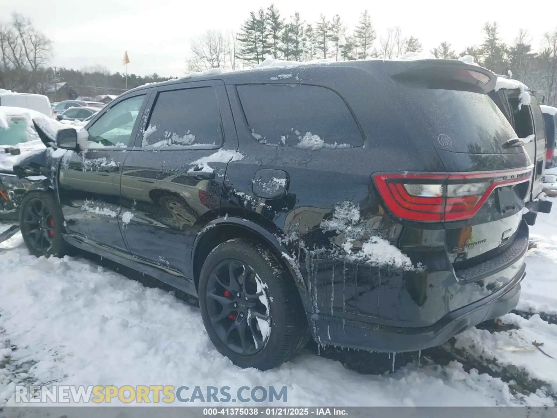 3 Photograph of a damaged car 1C4SDJGJ8NC133080 DODGE DURANGO 2022