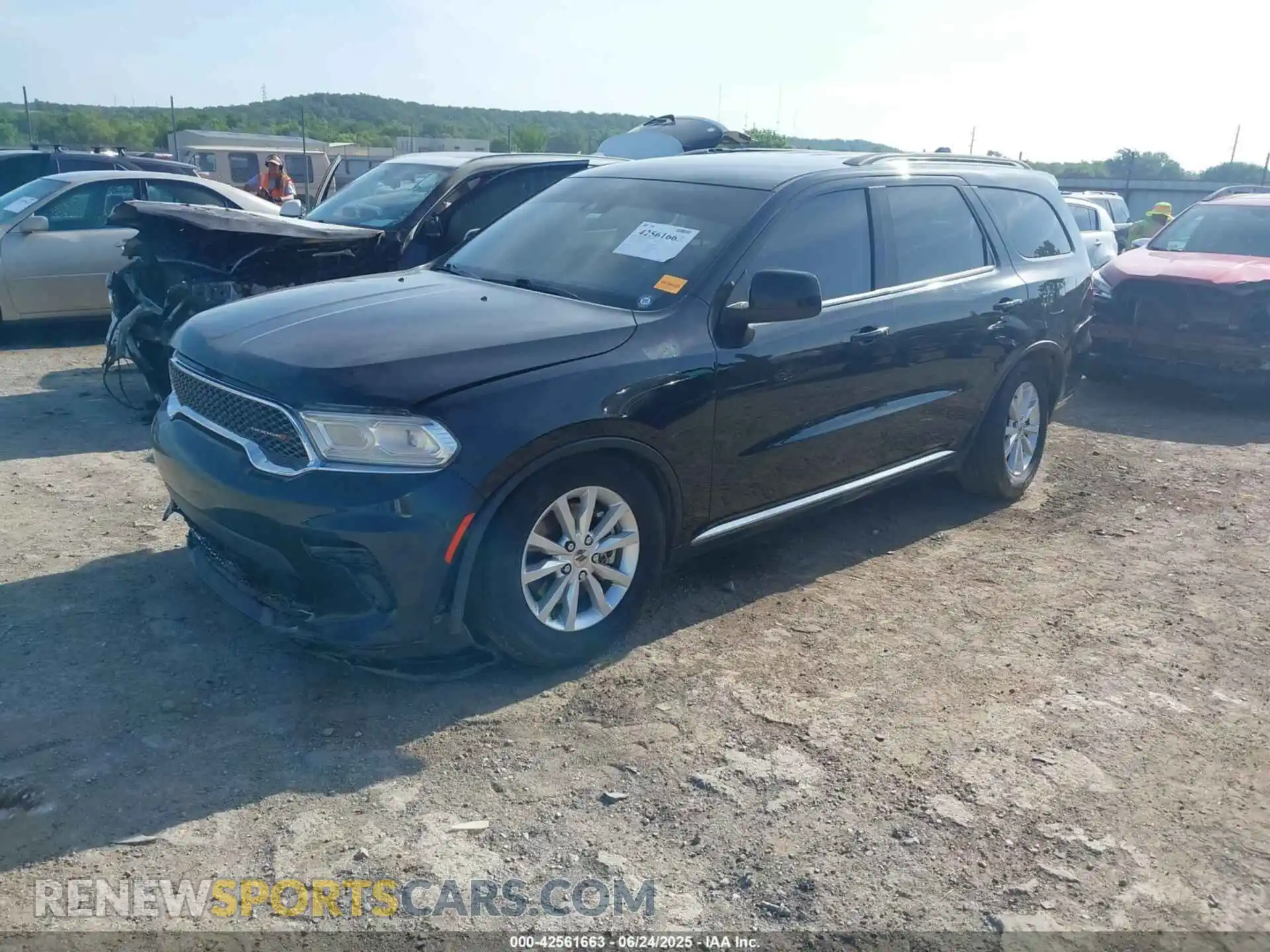2 Photograph of a damaged car 1C4RDHAG0PC564360 DODGE DURANGO 2023