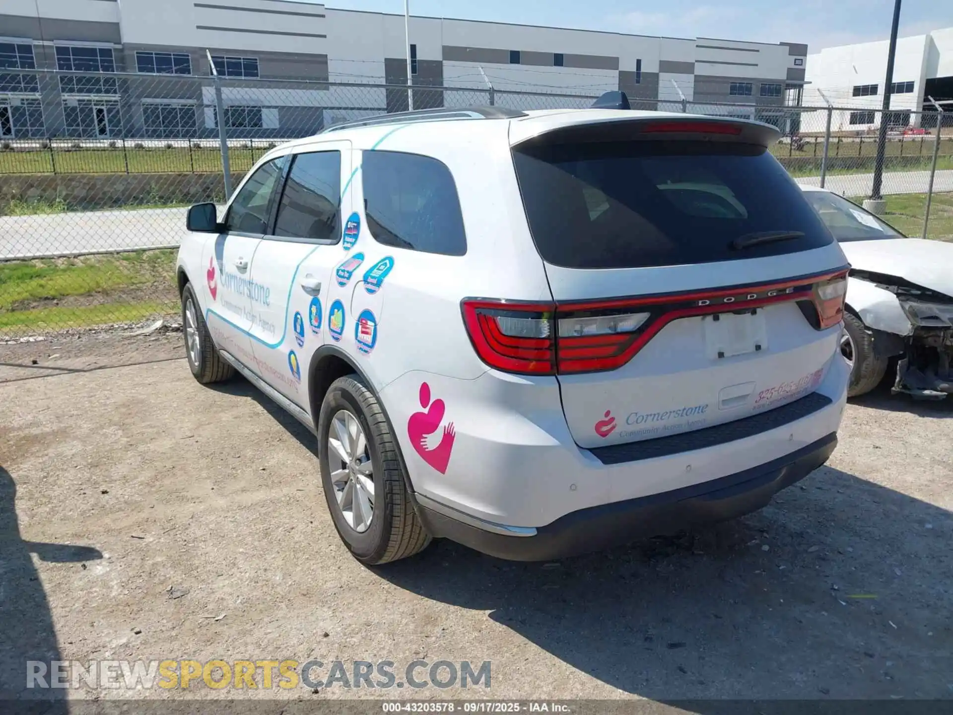 3 Photograph of a damaged car 1C4RDHAG1PC582723 DODGE DURANGO 2023