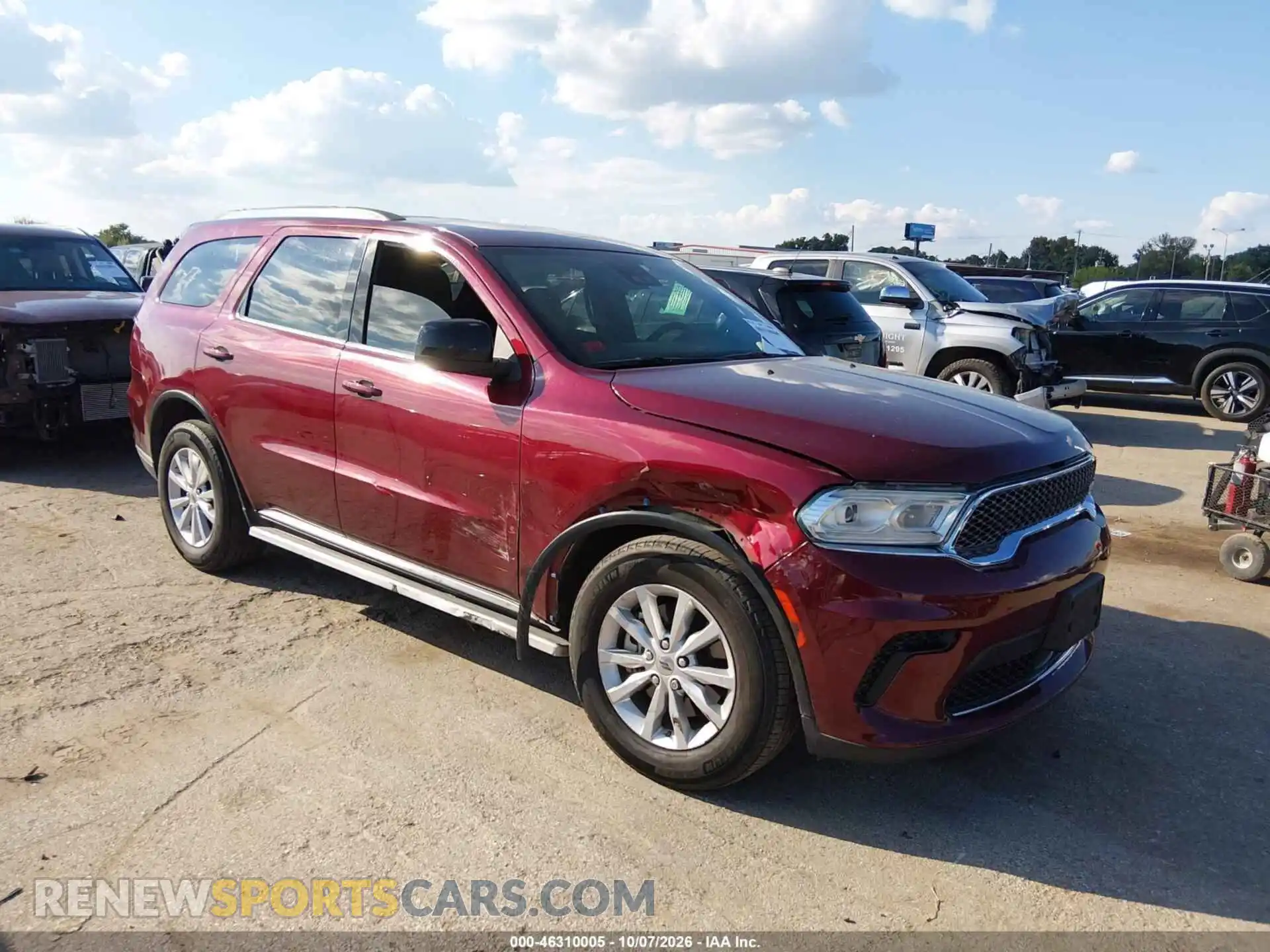 1 fotografías del automóvil dañado 1C4RDHAG5PC587763 DODGE DURANGO 2023