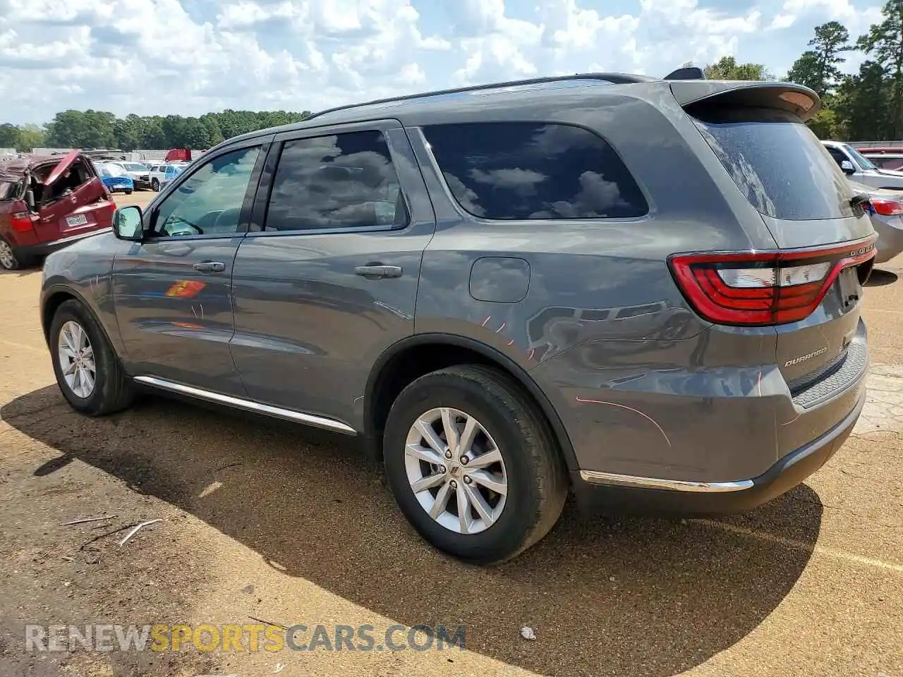 2 Photograph of a damaged car 1C4RDHAG5PC630059 DODGE DURANGO 2023