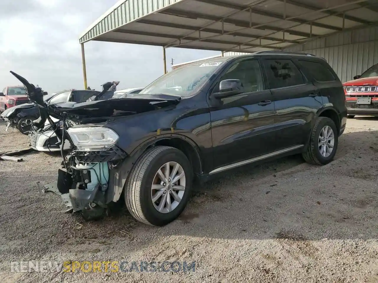 1 Photograph of a damaged car 1C4RDHAG5PC685353 DODGE DURANGO 2023