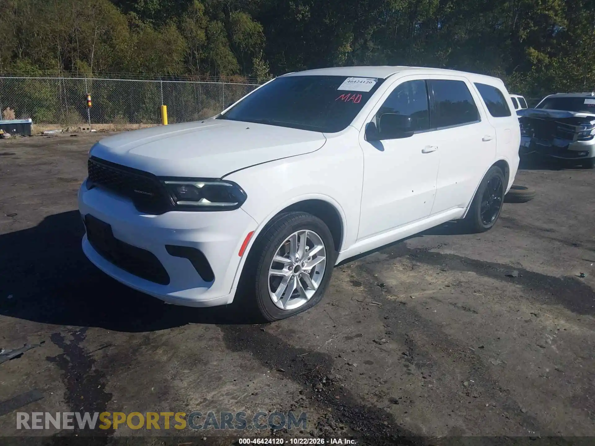 2 Фотография поврежденного автомобиля 1C4RDHDG7PC555392 DODGE DURANGO 2023