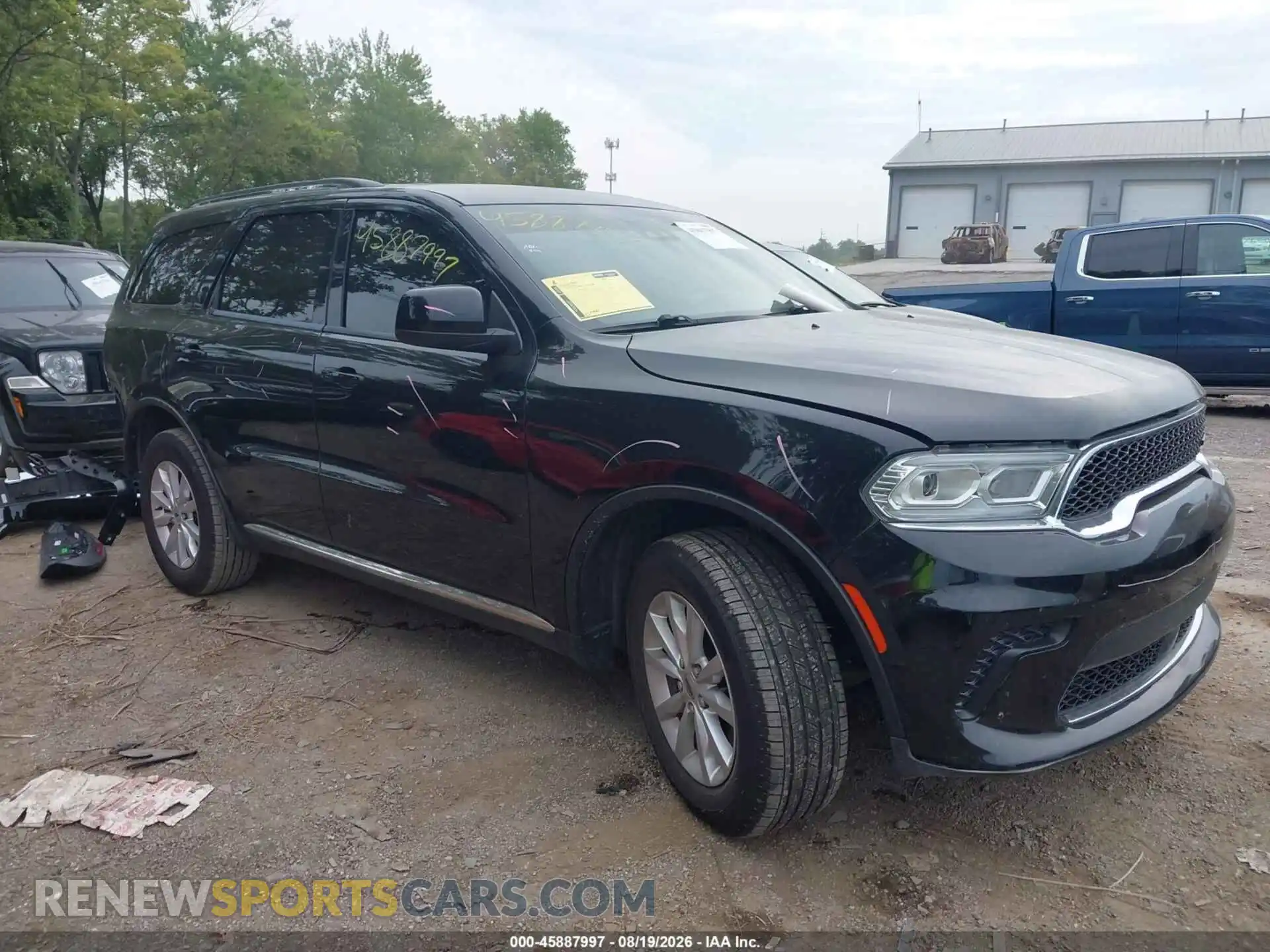 1 fotografías del automóvil dañado 1C4RDJAG1PC611595 DODGE DURANGO 2023