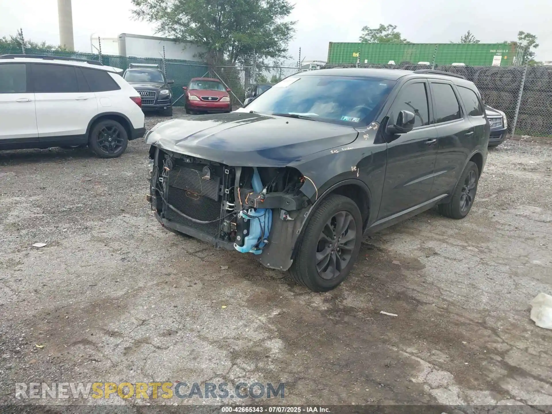 2 Photograph of a damaged car 1C4RDJAG7PC618759 DODGE DURANGO 2023