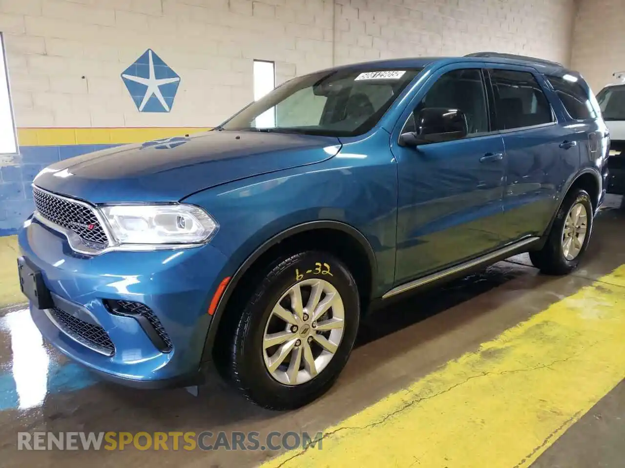 1 Photograph of a damaged car 1C4RDJAGXPC718175 DODGE DURANGO 2023