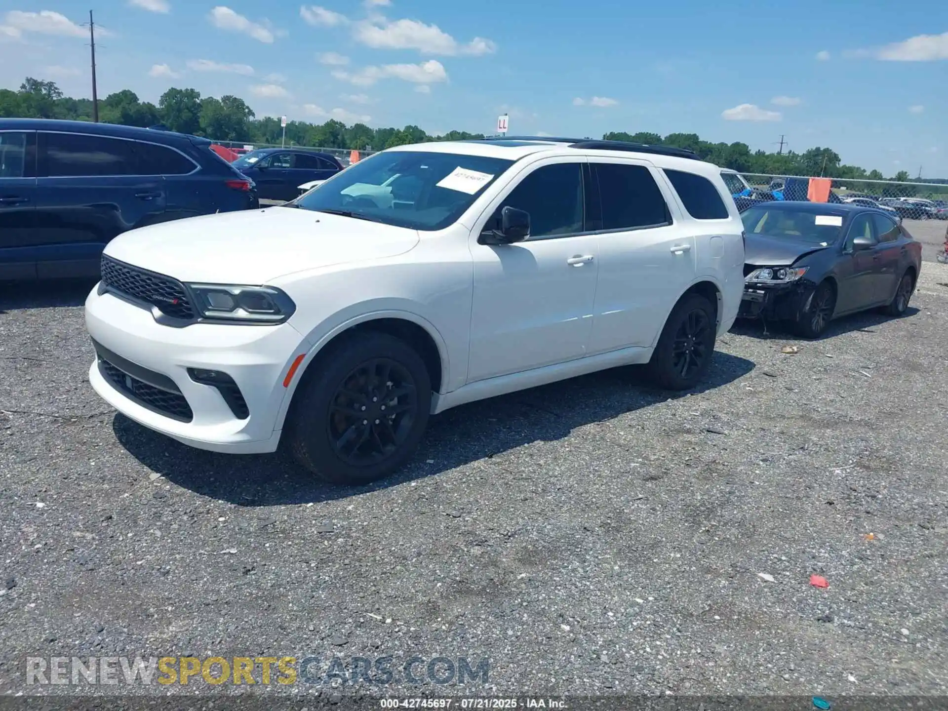 2 Photograph of a damaged car 1C4RDJDG0PC573031 DODGE DURANGO 2023