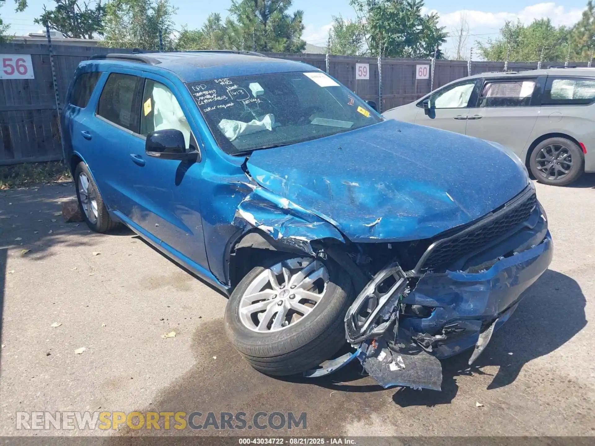 1 Photograph of a damaged car 1C4RDJDG0PC637651 DODGE DURANGO 2023