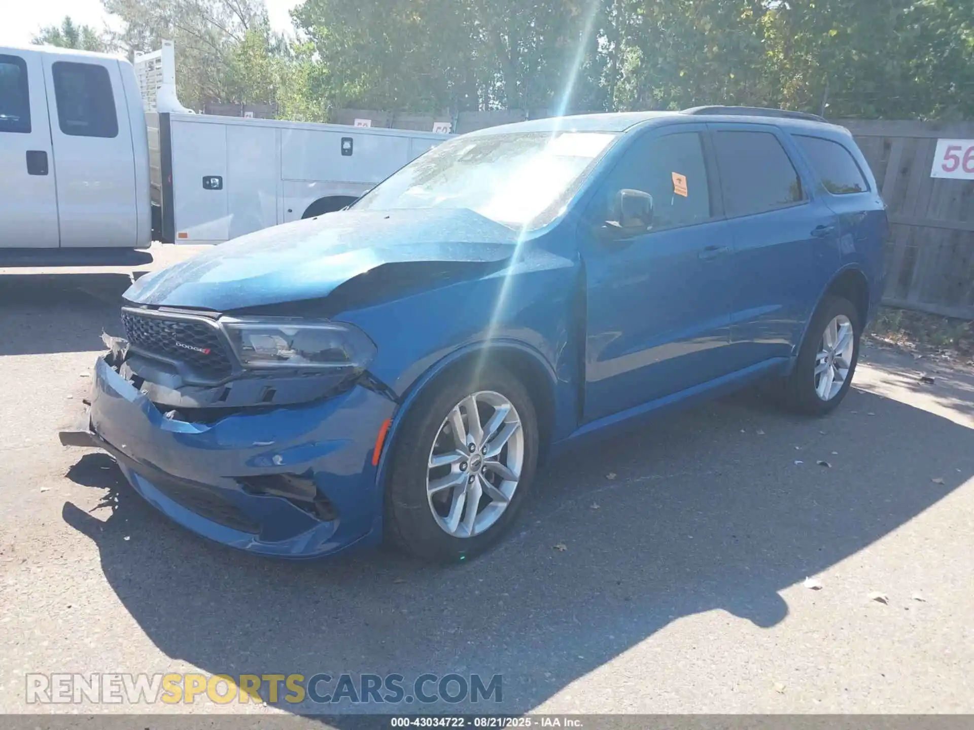 2 Photograph of a damaged car 1C4RDJDG0PC637651 DODGE DURANGO 2023