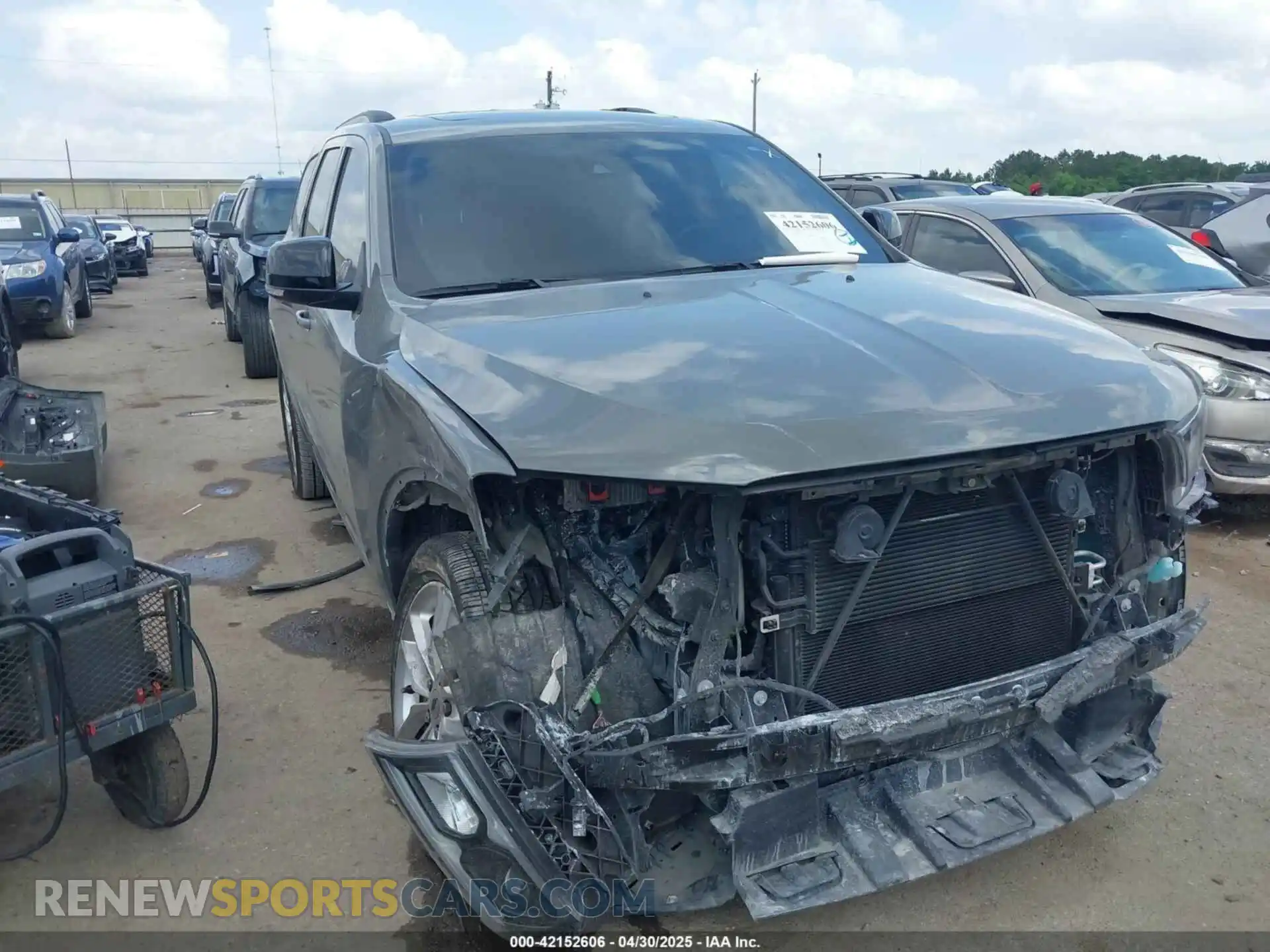 1 Photograph of a damaged car 1C4RDJDG2PC572740 DODGE DURANGO 2023