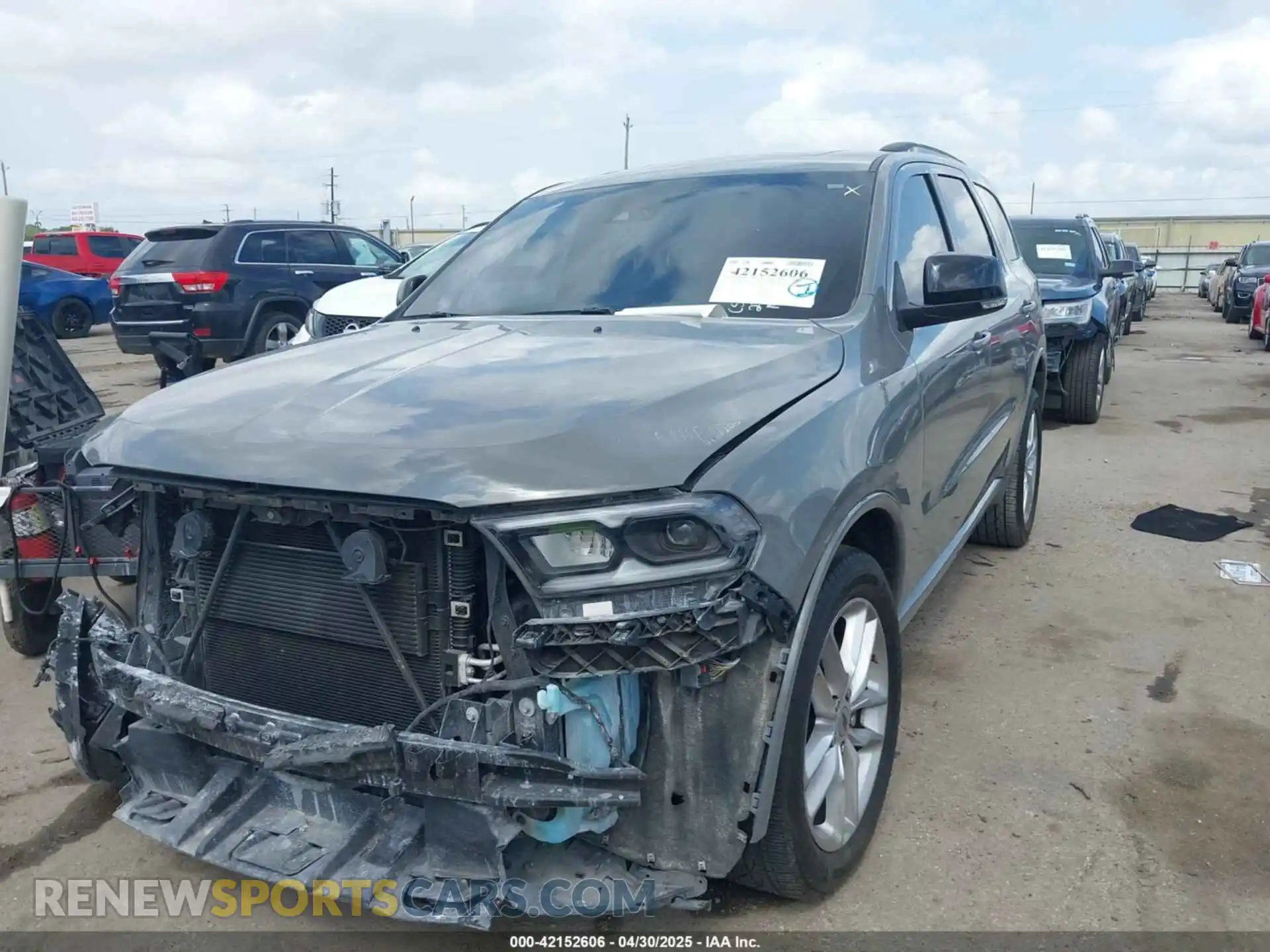2 Photograph of a damaged car 1C4RDJDG2PC572740 DODGE DURANGO 2023