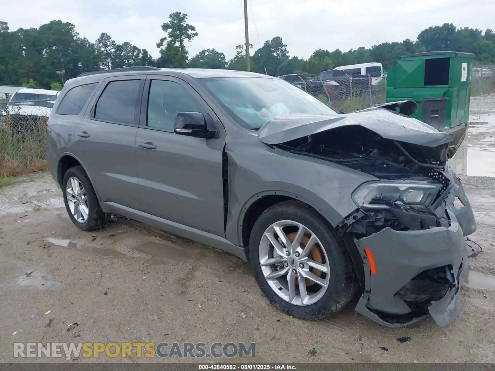 1 Photograph of a damaged car 1C4RDJDG3PC625011 DODGE DURANGO 2023