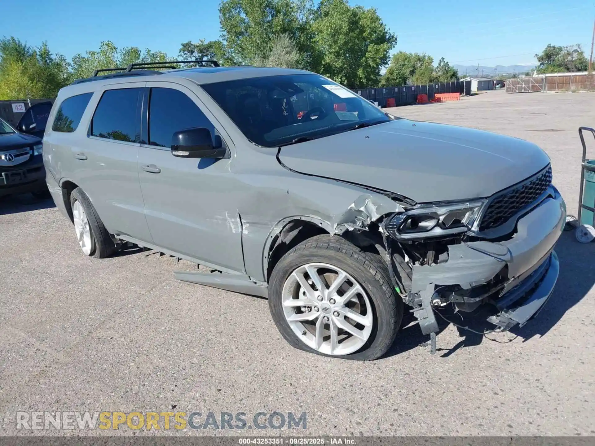 1 Photograph of a damaged car 1C4RDJDG5PC572716 DODGE DURANGO 2023