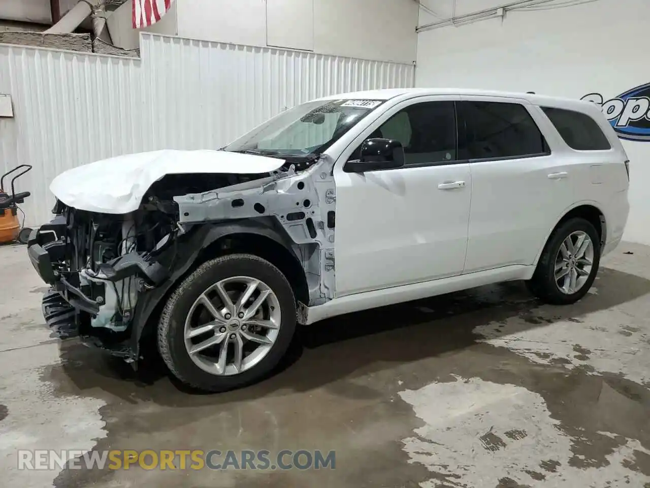 1 Photograph of a damaged car 1C4RDJDG5PC627973 DODGE DURANGO 2023