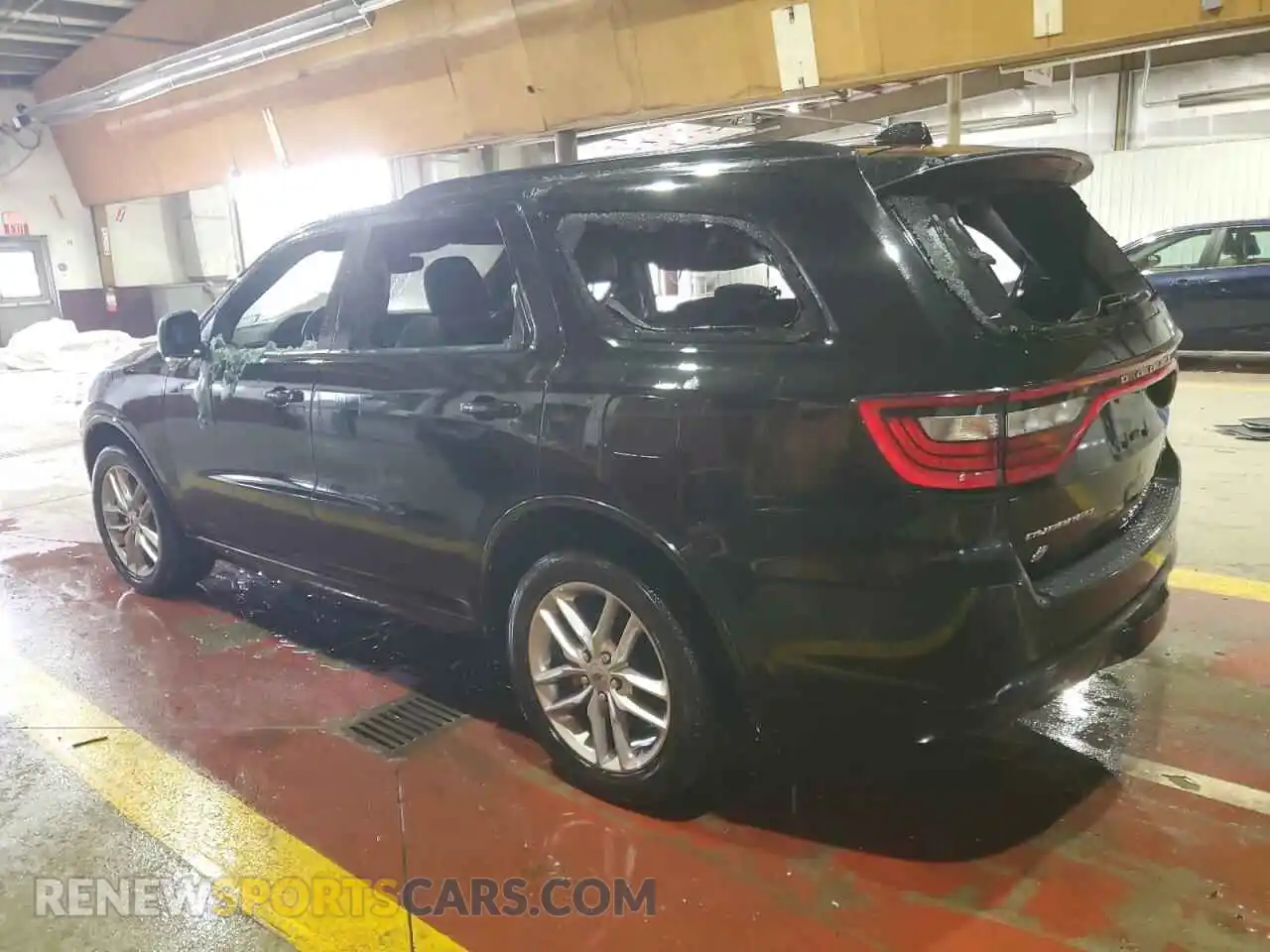 2 fotografías del automóvil dañado 1C4RDJDG6PC572708 DODGE DURANGO 2023