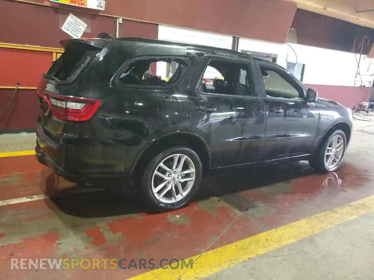 3 fotografías del automóvil dañado 1C4RDJDG6PC572708 DODGE DURANGO 2023