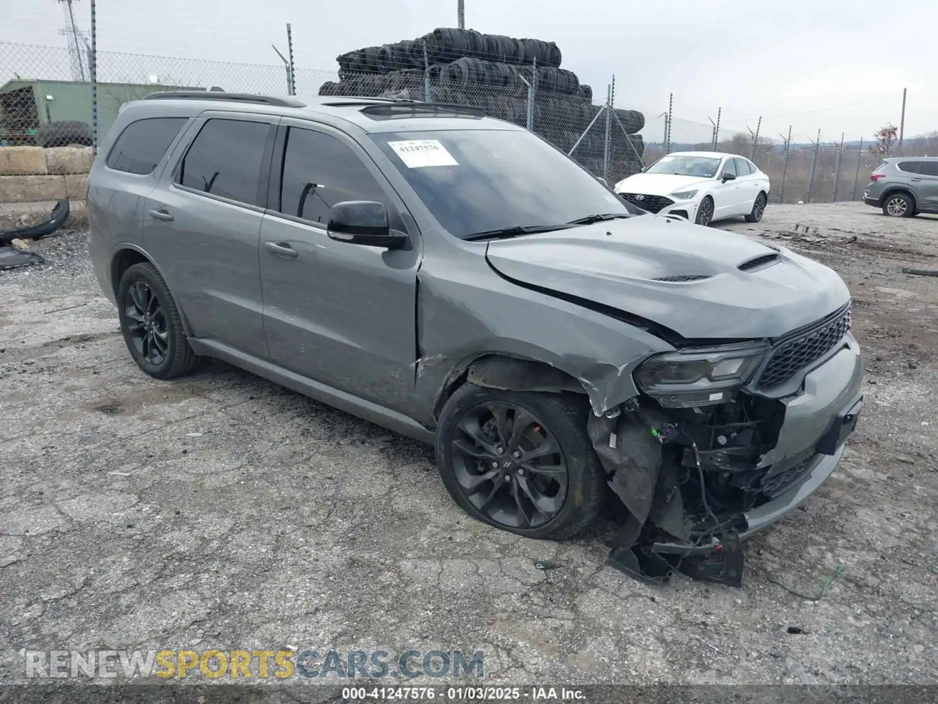 1 fotografías del automóvil dañado 1C4RDJDG6PC672985 DODGE DURANGO 2023