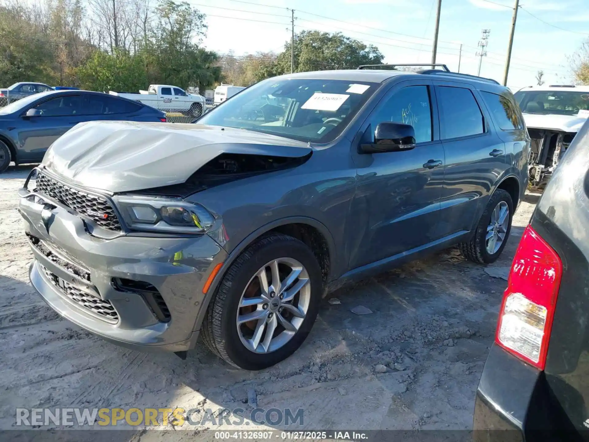 2 Photograph of a damaged car 1C4RDJDG7PC629949 DODGE DURANGO 2023