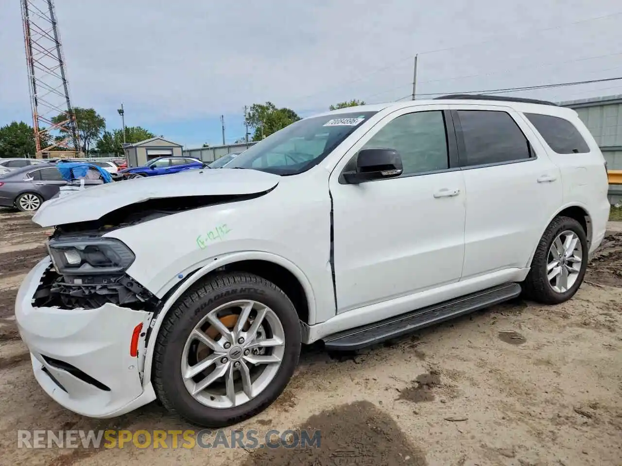 1 Photograph of a damaged car 1C4RDJDG8PC602825 DODGE DURANGO 2023