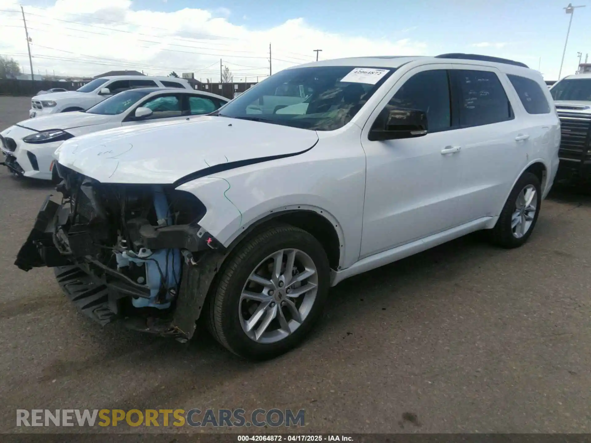2 Photograph of a damaged car 1C4RDJDG9PC580141 DODGE DURANGO 2023