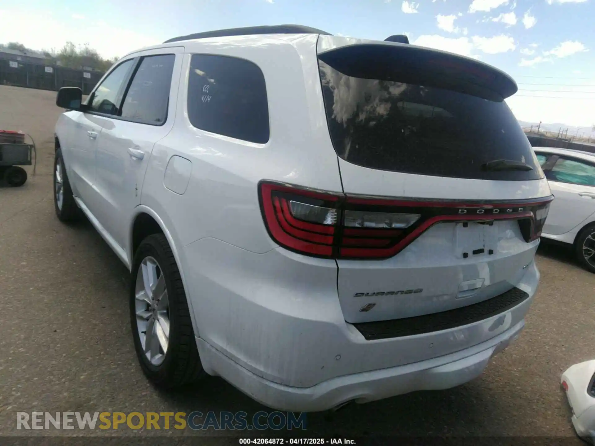 3 Photograph of a damaged car 1C4RDJDG9PC580141 DODGE DURANGO 2023