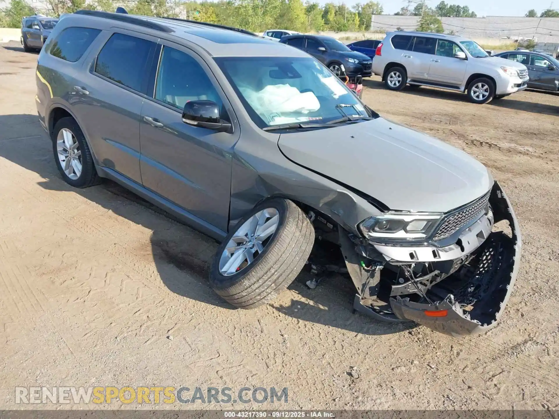 1 Photograph of a damaged car 1C4RDJDGXPC554437 DODGE DURANGO 2023