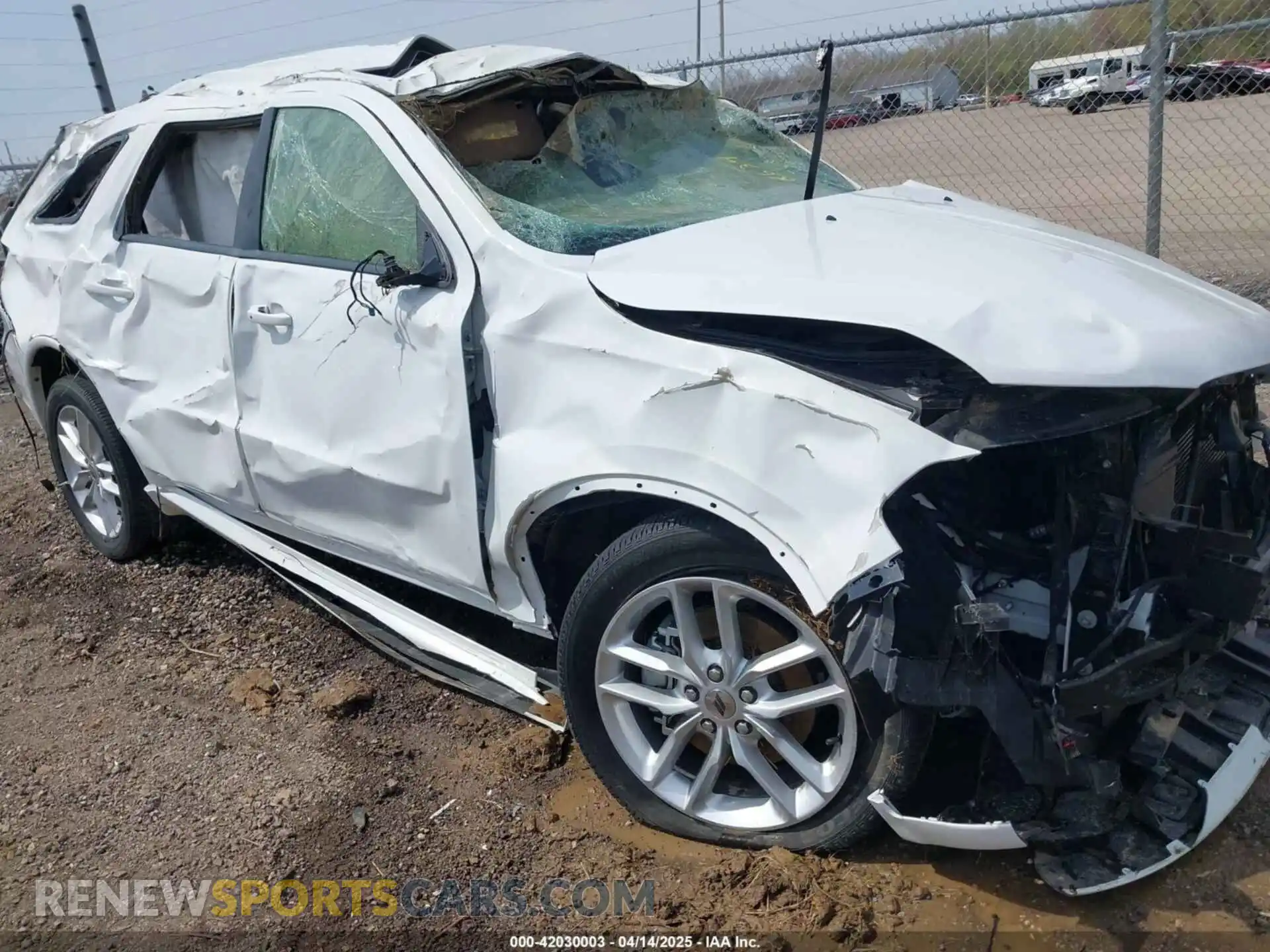 1 Photograph of a damaged car 1C4RDJDGXPC582271 DODGE DURANGO 2023