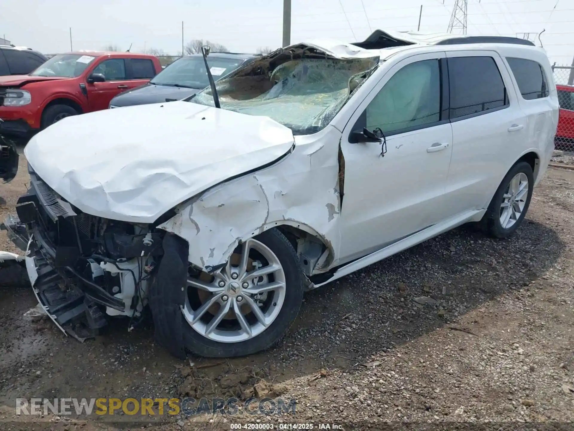 2 Photograph of a damaged car 1C4RDJDGXPC582271 DODGE DURANGO 2023
